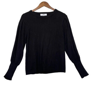 Magaschoni Balloon‎ Puff Sleeve Sweater Career Office Size Medium
